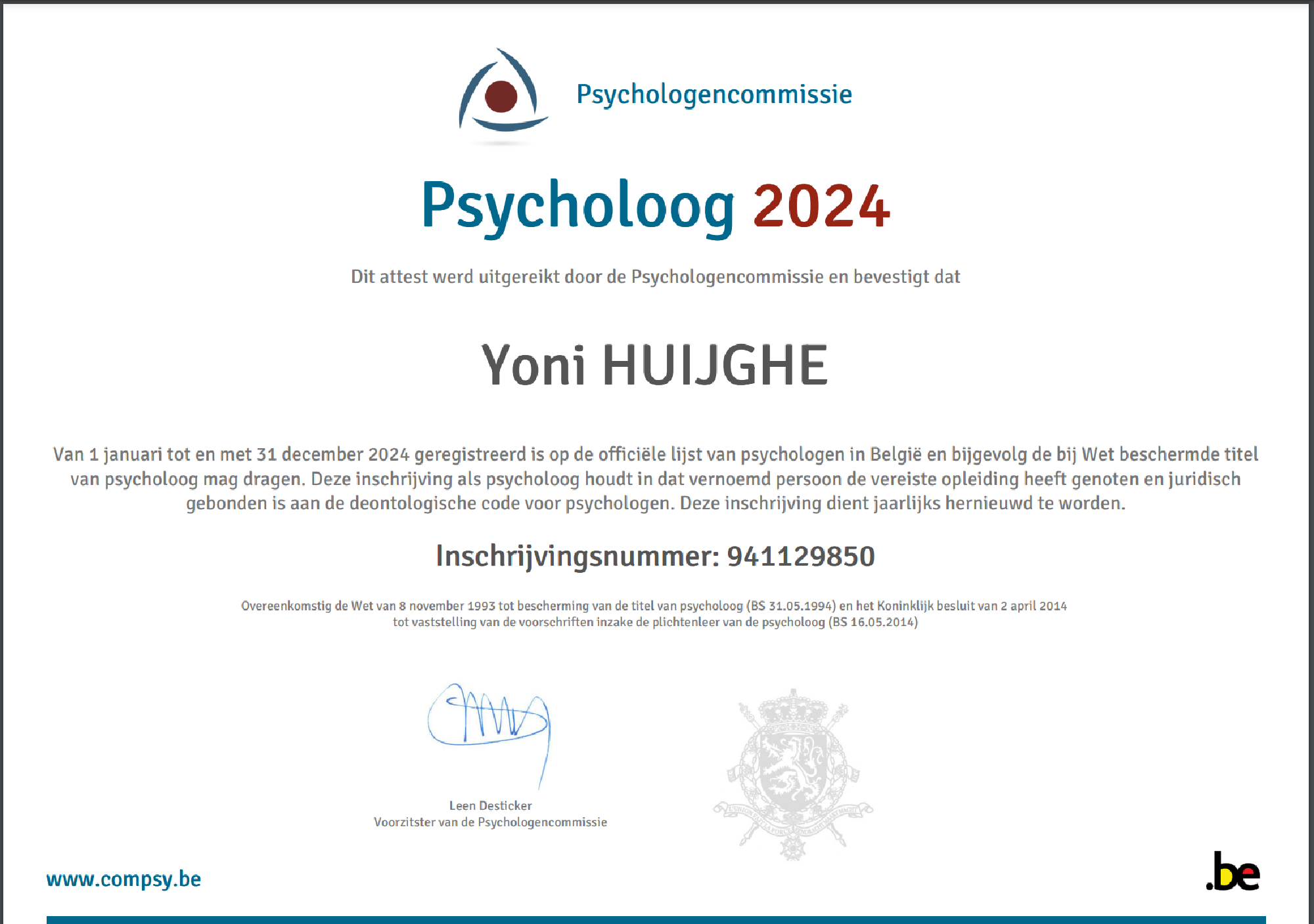 Yoni Huijghe